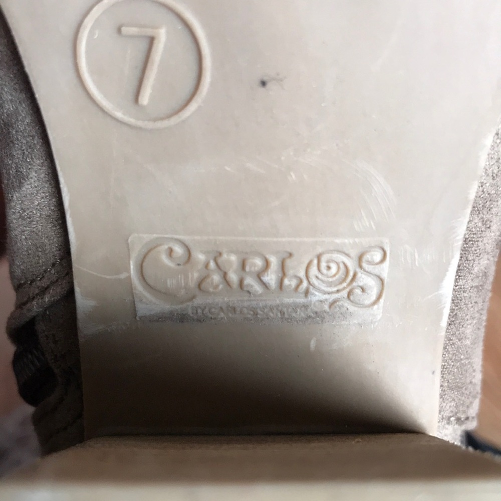 Carlos by Carlos Santana brown and tan ankle boots - Picture 5 of 8